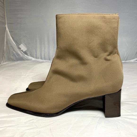 Easy spirit baldwin square toe taupe ankle booties size 7 - Picture 4 of 11